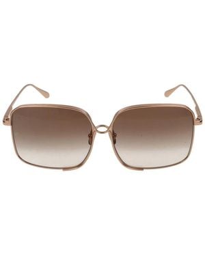 Linda Farrow Sunglasses Lfl1597 Genevieve C2 Rose/15/145 - Brown