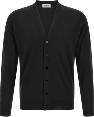 John Smedley 'Bradrick' Cardigan - Black