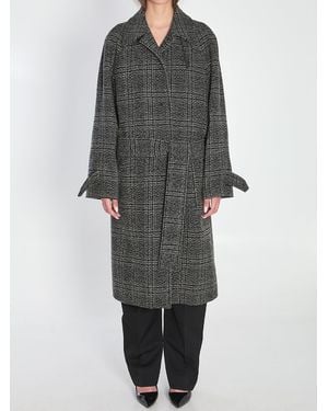 Balenciaga Raglan Coat - Gray