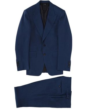Tom Ford Twopiece Wool Dress - Blue