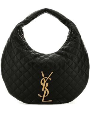 Saint Laurent Ysl Bo Icare Hobo - Black
