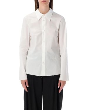 MM6 by Maison Margiela Long Sleeved Shirt - White