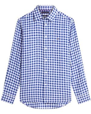 Tommy Hilfiger Gingham Rf Shirt - Blue