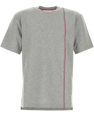 Thom Browne Short Sleeve Tee - Grey