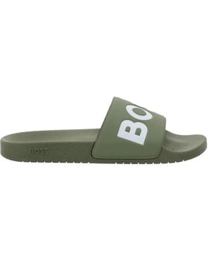BOSS Polyester Polyvinylchlorid Thermoplastic Polyurethane Polyurethane Flats - Green