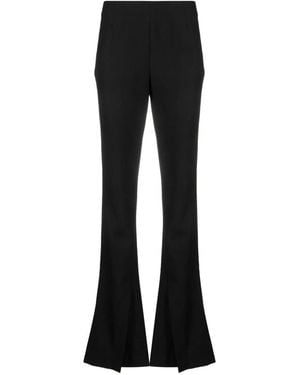 Ambush Flared Wool Pants - Black