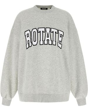 ROTATE BIRGER CHRISTENSEN Rotate Birger Christensen 'Heavy Sweat' Sweatshirt - Grey