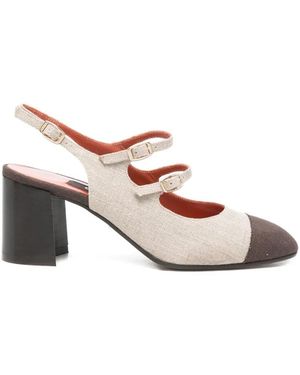 CAREL PARIS Papaya Slingback Court Shoes - Pink