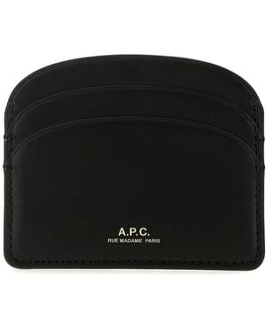 A.P.C. Portafogli - Black