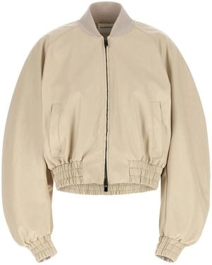 ANDAMANE 'Sierra' Bomber Jacket - Natural