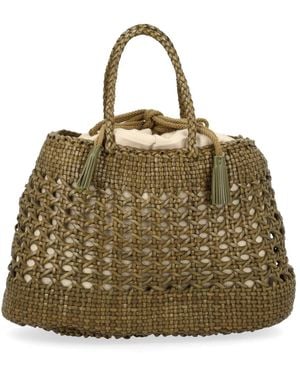 Dragon Diffusion Leather Shoulder Bag - Metallic