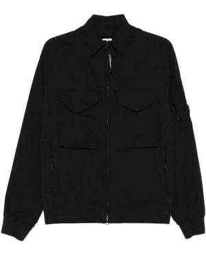 C.P. Company C.P.Company Flap-Pocket Jacket - Black
