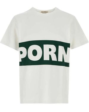 JW Anderson Jw Anderson Cotton T-Shirt - Grey