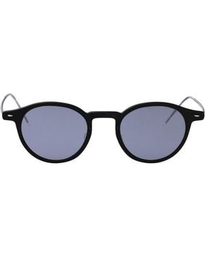 Lindberg Matte Acetate + Titanium Sunglasses - Blue