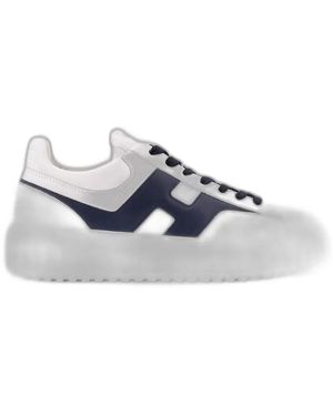 Hogan H-Stripes Sneakers - White