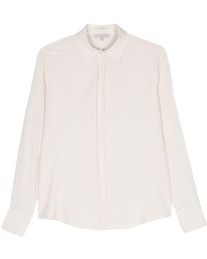Antonelli Crepe-Texture Shirt - White
