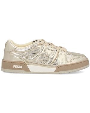 Fendi Match Nappa Laminata+Ric.Logo Sneaker - Multicolor