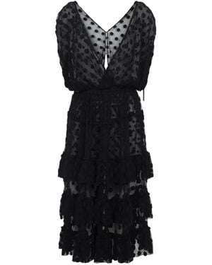 Dries Van Noten Cotton Polyamide Dress - Black