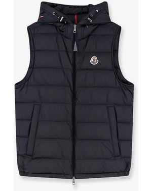 Moncler Marseillan Sleeveless Down Jacket - Blue