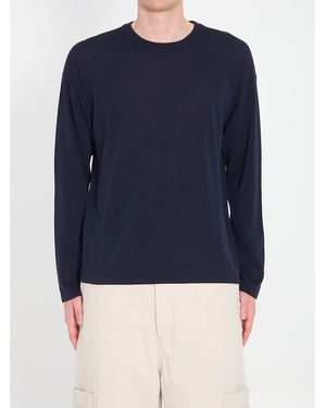 Roberto Collina Crewneck Jumper - Blue