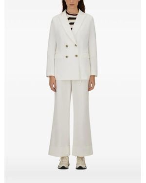 Herno Cotton Blazer - White
