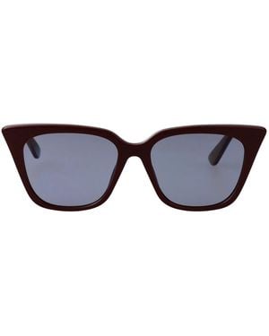 McQueen Light Acetate Sunglasses - Blue