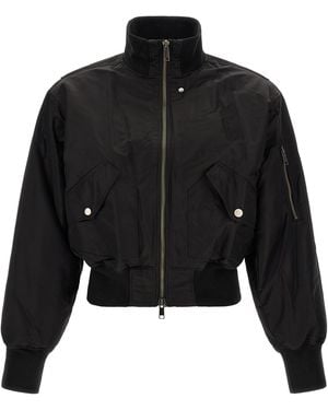 Entire studios 'Echo' Bomber Jacket - Black