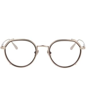 Linda Farrow Lightgold/Metallicbrown/Optical Titanium Glasses