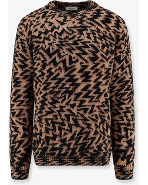 Laneus Wool Blend Sweater - Black