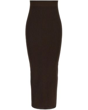 Max Mara 'Aprile1234' Skirt - Brown