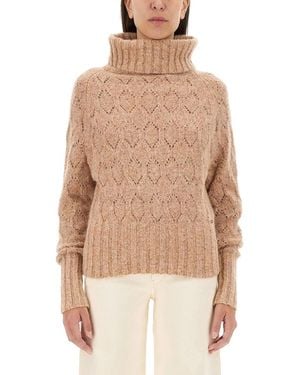 Kiton Turtleneck Shirt - Natural