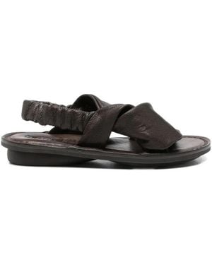 Trippen "Embrace" Flat Sandals - Black