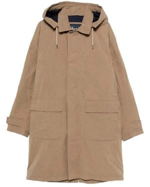 Herno Padded Long Parka With Hood - Natural