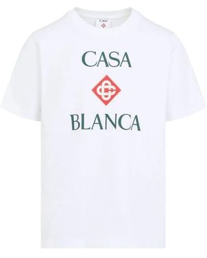CASABLANCA Classic T-Shirt - White