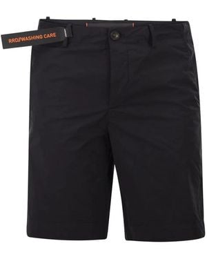 Rrd Lightweight Stretch Technical Bermuda Shorts - Black