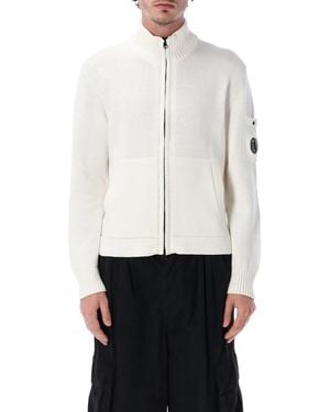 C.P. Company C.P.Company Knitwear Cardigan - White