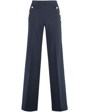 PT01 Taylor Wide-Leg Pants - Blue
