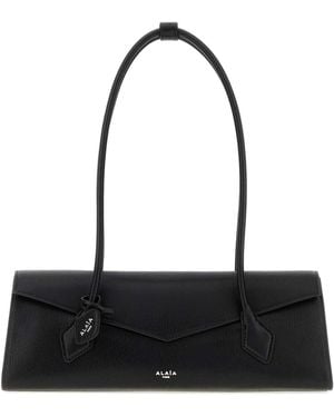 Alaïa Alaia Teckel Flap Medium - Black