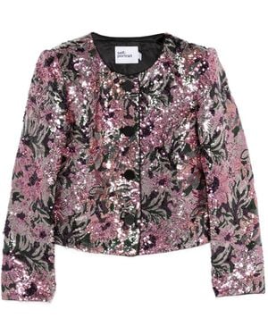 Self-Portrait Jackets - Pink