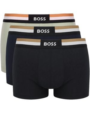 BOSS 3-Pack Boxer Con Logo - Black