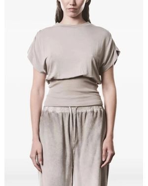 Thom Krom Crop T-Shirt - White