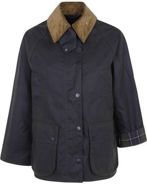 Barbour Bedale Wax" Jacket - Blue