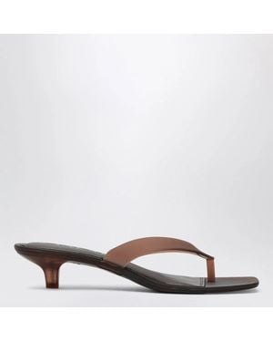 Senso Sonya Heeled Slides - Brown
