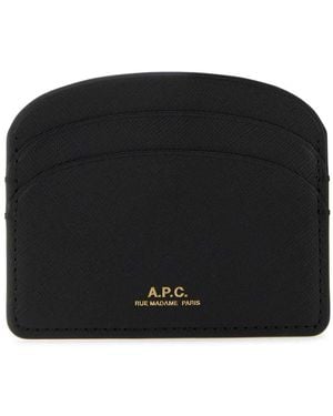 A.P.C. Portafogli - Black