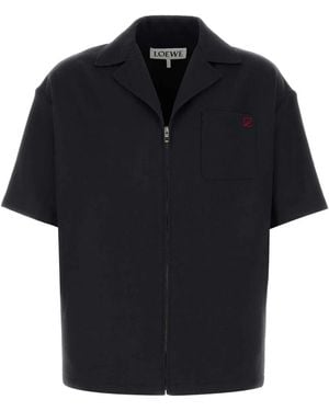 Loewe Short Sleeve Shirt - Black