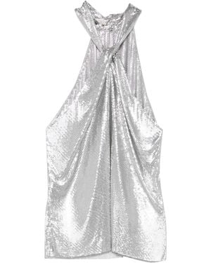 Rabanne Aluminium Top - White