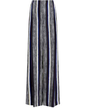 Proenza Schouler Silk Amira Trousers - Blue