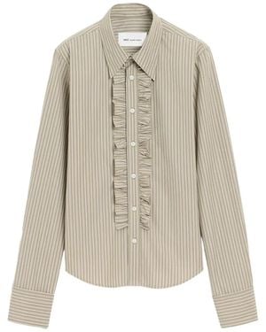 Ami Paris Long Sleeve Shirt - Natural