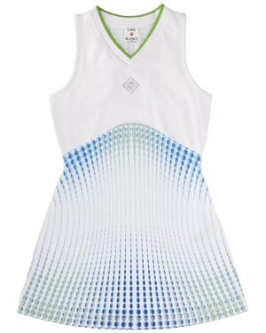 CASABLANCA Mini "Tennis" Dress - Blue