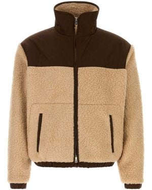 Ami Paris Teddy Jacket For - Brown
